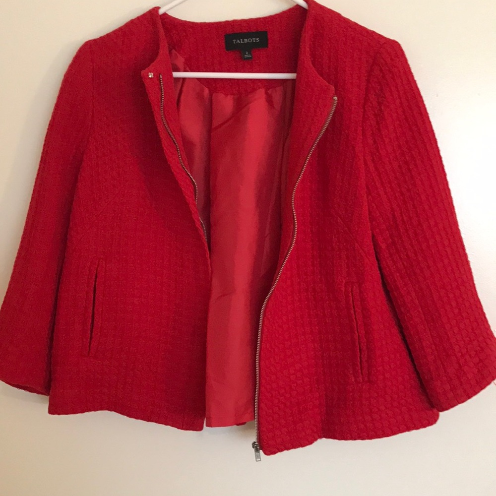 Red blazer - Picture 4 of 5